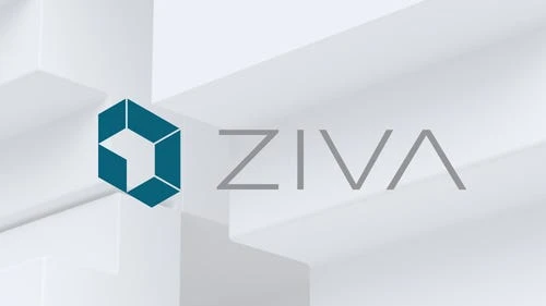 Unity与Ziva合作logo示意图