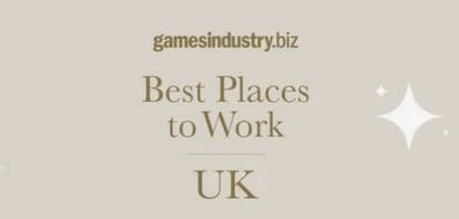 英国游戏行业最佳工作场所奖logo