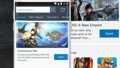 亚马逊应用商店标志