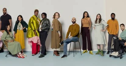 BAFTA 2021突破入选者合影