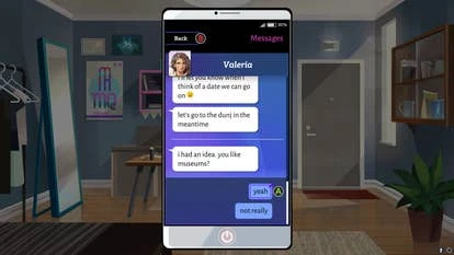 恋爱模拟游戏中的文字交互