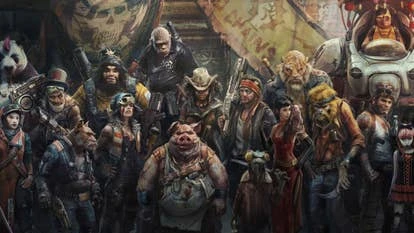 游戏开发者Mesmar正在工作,背景为工作环境