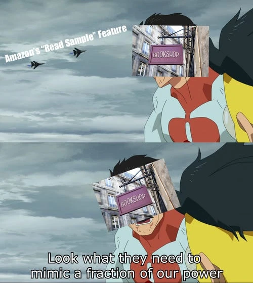 亚马逊上的书籍预览展示