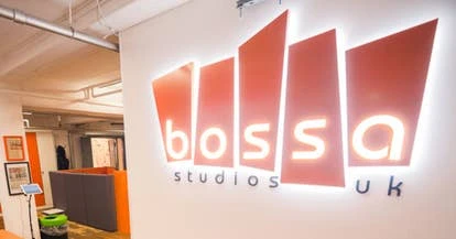 Bossa Studios公司logo与团队照片