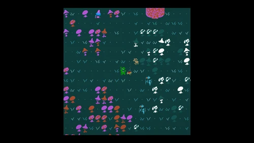 《Qud之洞》蘑菇田场景