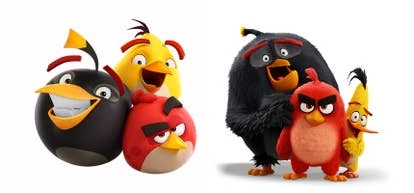愤怒的小鸟角色设计演变