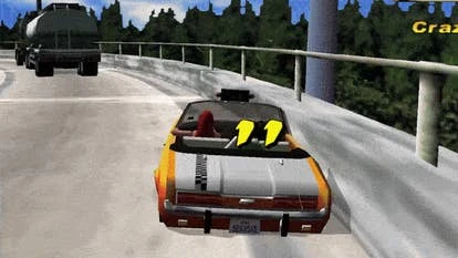 疯狂出租车弯道场景