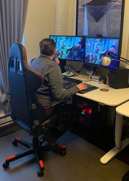 Jesse Houston的办公环境