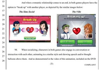 EA与Zynga图片对比，显示标注错误