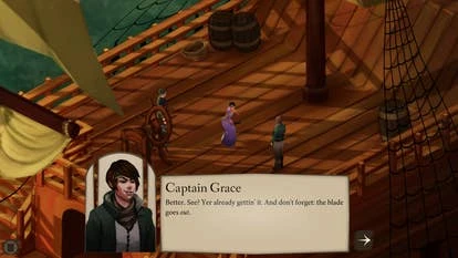 《Elsinore》中的角啬互动场景