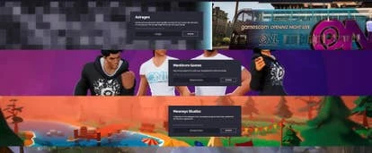 Gamescom Epix 网站截图