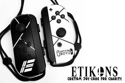 “Etikons”定制Joy-Con控制器外壳图片