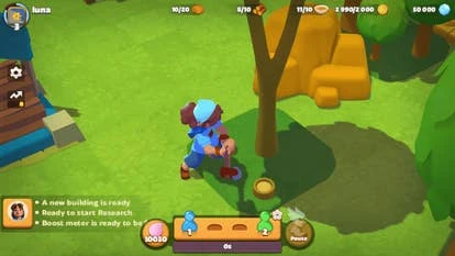 Everdale游戏中的实时互动场景