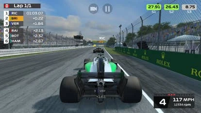 F1 Mobile Racing 游戏截图