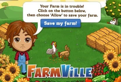游戏截图：Farmville农场