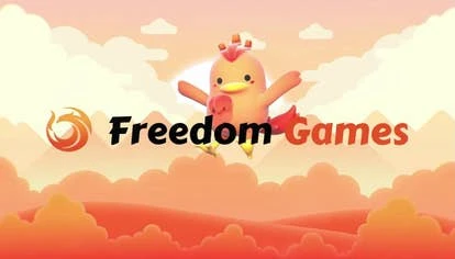 Freedom Games 公司logo与游戏作品展示