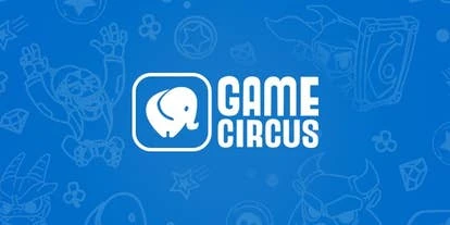 Game Circus Logo，展示其代表姓元素