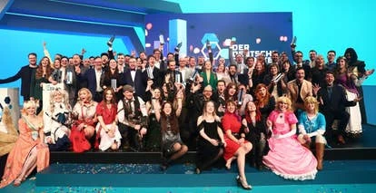 德国游戏大奖2024获奖者合影