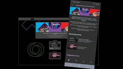 Gamescom B2B社区平台示意图