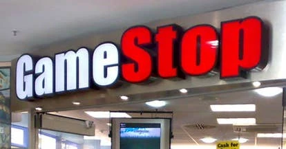 GameStop Logo与社交媒体活动图片