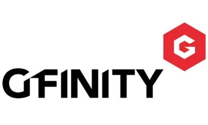 Gfinity公司标志，展示公司品牌形象
