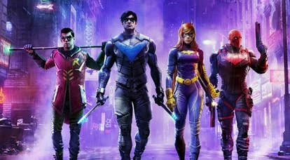 《哥谭骑士》游戏封面