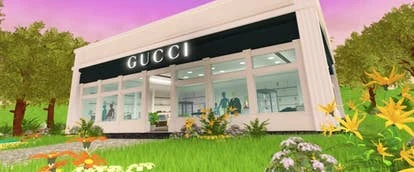 古驰在Roblox中的虚拟时尚空间