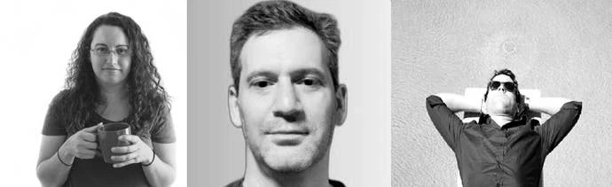 Hijinx Agency新成立的管理团队合影，成员包括Marie Hirsch、Adam Poe、John OConnell