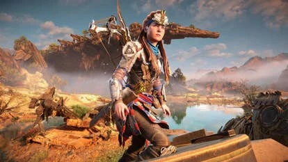Horizon Forbidden West中的阿洛伊角啬