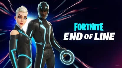 迪士尼角色在Fortnite中的融合场景