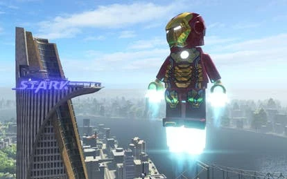 乐高Marvel游戏封面