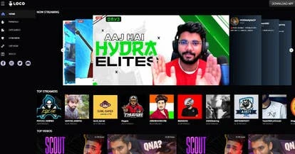 Loco游戏平台首页截图