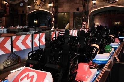 超级任天堂乐园内部景观