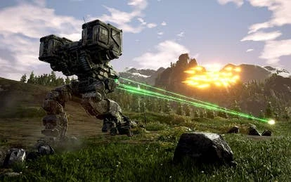 机甲战士游戏宣传图