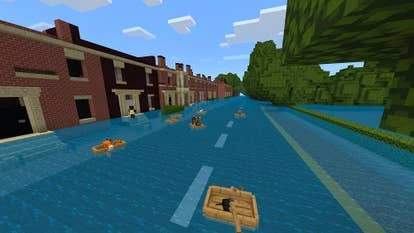 Minecraft Rivercraft 游戏截图