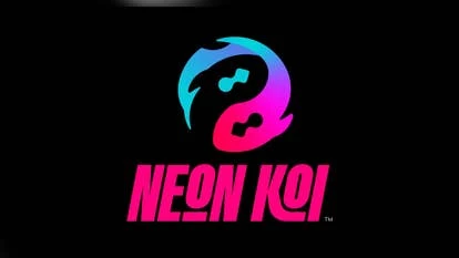 Neon Koi Logo，代表新品牌形象