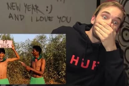 知名游戏主播PewDiePie