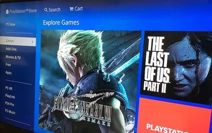 索尼PlayStation商店界面截图