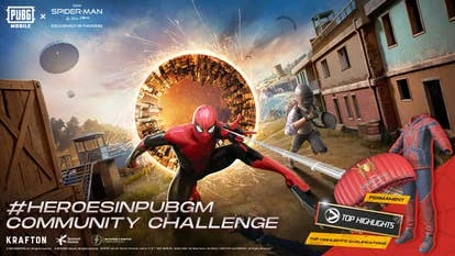 《蜘蛛侠：英雄无归》在PUBG Mobile中的场景