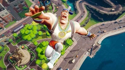 玩家在游戏中搞怪的场景