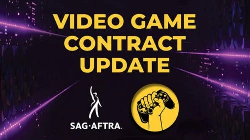 SAG-AFTRA与游戏合同示意图