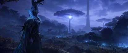 《暗影国度》扩展包预告截图，展示阿登沃尔德地区