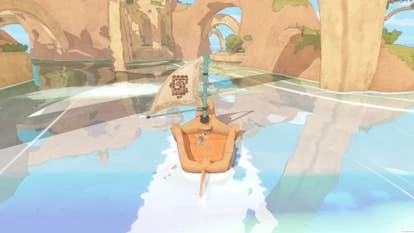 Lumines Arise 游戏截图，展现绚丽的视觉效果