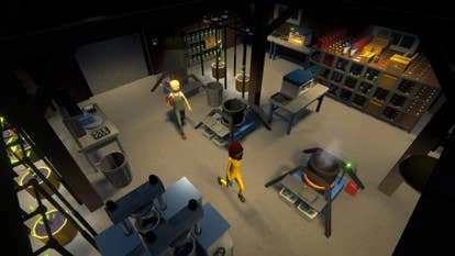 《Schedule I》游戏截图，展示多玩家合作场景