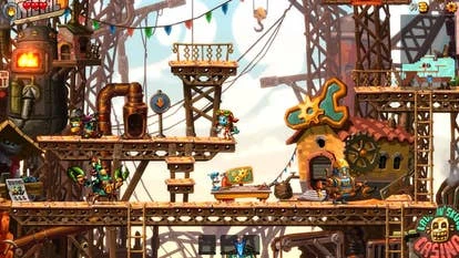 SteamWorld Dig 2 游戏截图，图像由Thunderful Publishing提供