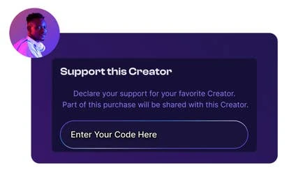 创作者收入分成示意图