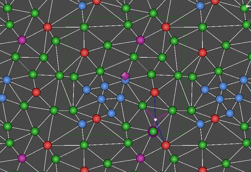 游戏内部示意图，显示角啬在大地图上走动，附近的三个游戏画面在渐变切换