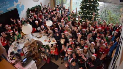 Rare团队圣诞照片