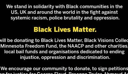 黑人的命也是命运动：引发全球关注的种族平等运动