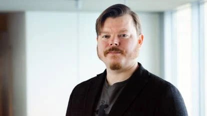 Fingersoft公司标志或城市景观